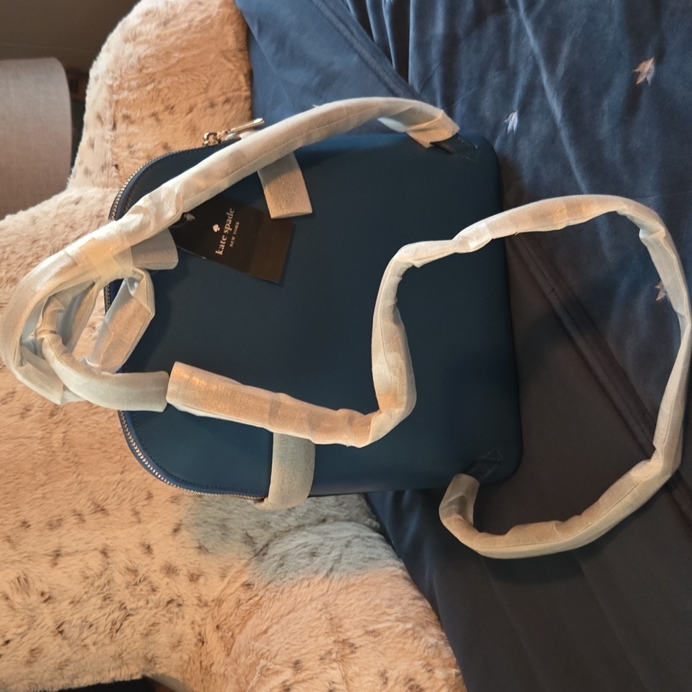 Kate Spade Blue Backpack - Picture 2 of 7